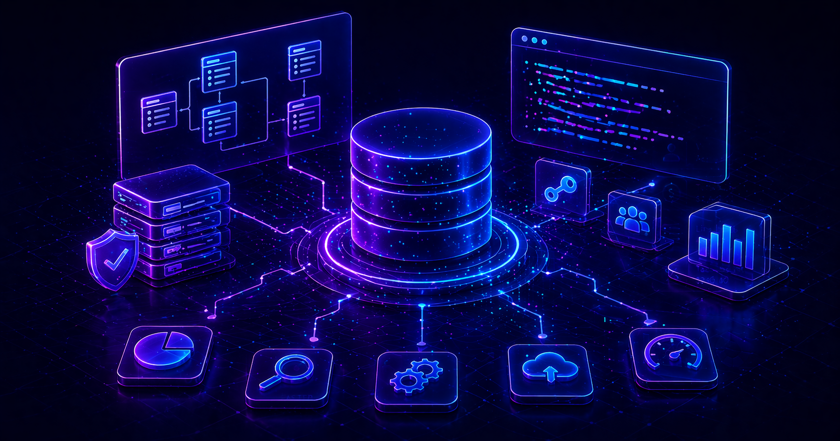 database design and development services - e-strats